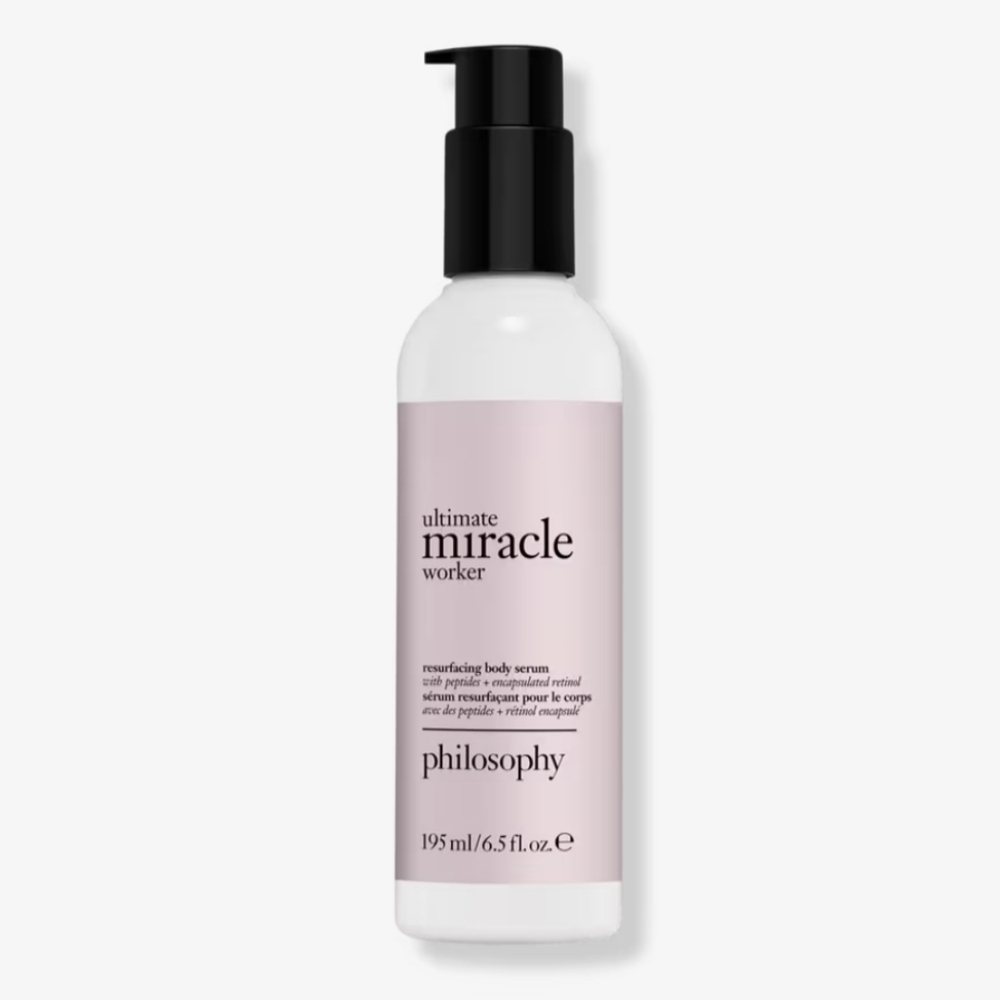 🆕️ PHILOSOPHY Ultimate Miracle Worker Resurfacing Body Serum 6.5 oz
